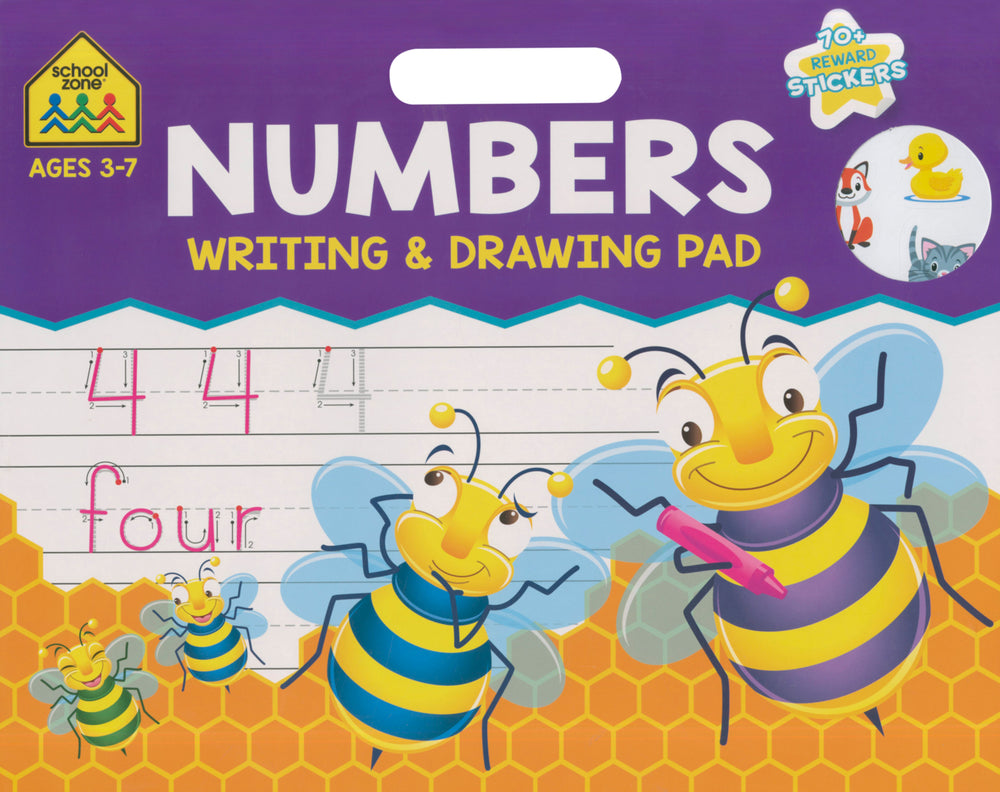 SZ Numbers Writing & Drawing Pad