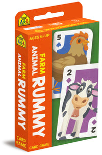 SZ Farm Animal Rummy Card Game