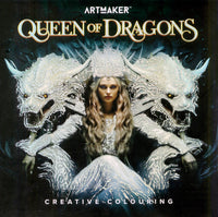 Art Maker Queen of Dragons Creative Colouring