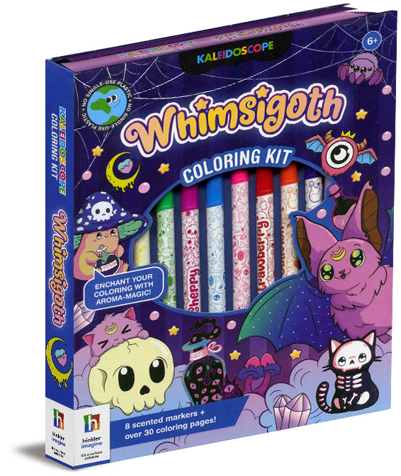 Kaleidoscope Whimsigoth Coloring Kit