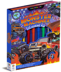 Kaleidoscope Monster Machines Colouring Kit