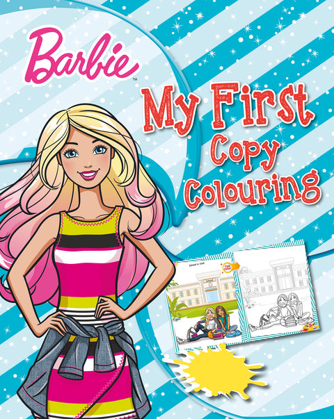 Barbie My First Copy Colouring (Red)
