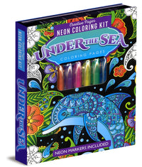 Under the Sea Neon Creative Pages Coloring Kit
