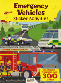 Emergency Vehicles Sticker Activities