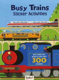 Busy Trains Sticker Activities