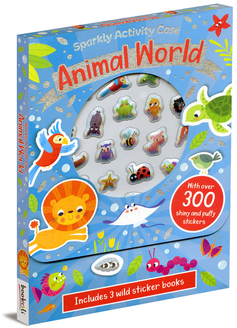 Animal World Sparkly Activity Case