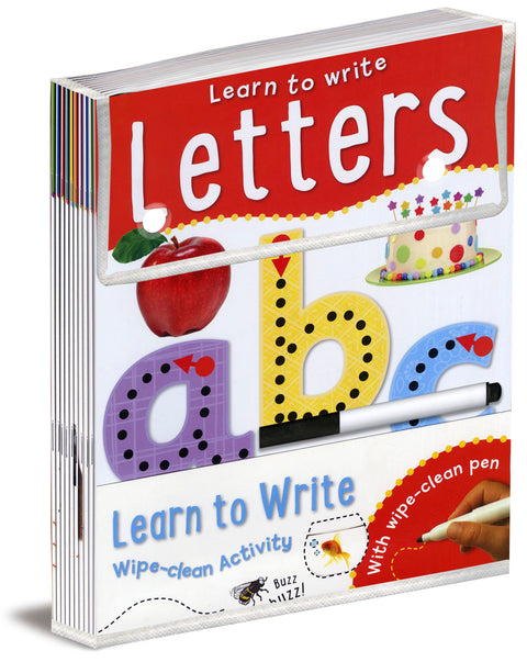 Learn to Write Wipe-clean Activity (Pack of 10 Titles)