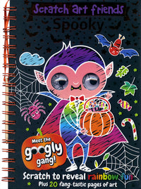 Scratch Art Friends Spooky