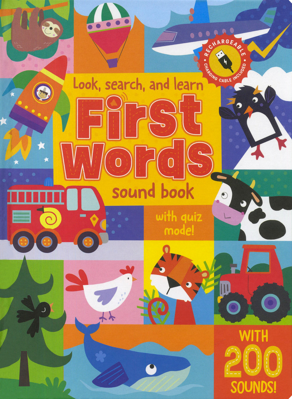 Look, Search and Learn First Words Sound Book
