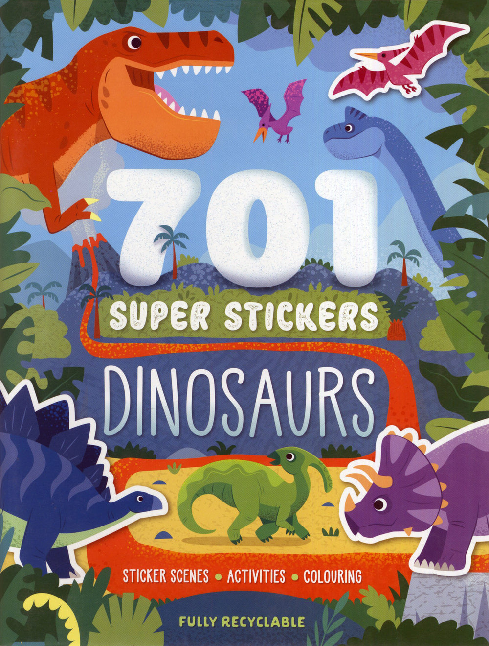 701 Super Stickers Dinosaurs