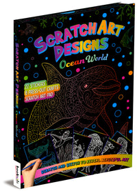Scratch Art Designs: Ocean World