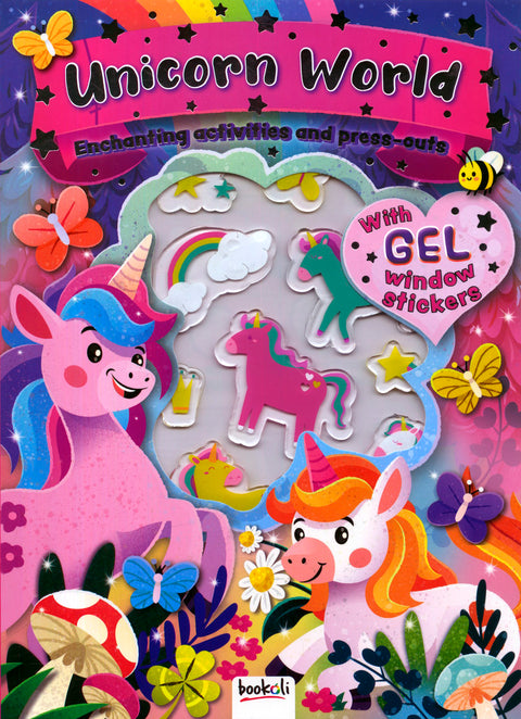 Unicorn World: Enchanting Activities and Press-outs