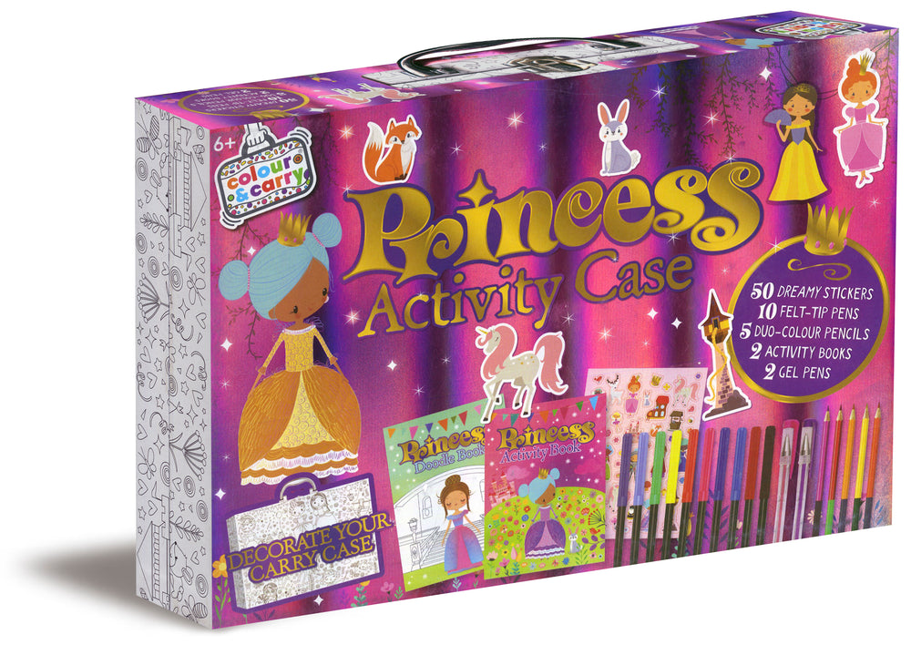 Colour and Carry Princess Activity Case