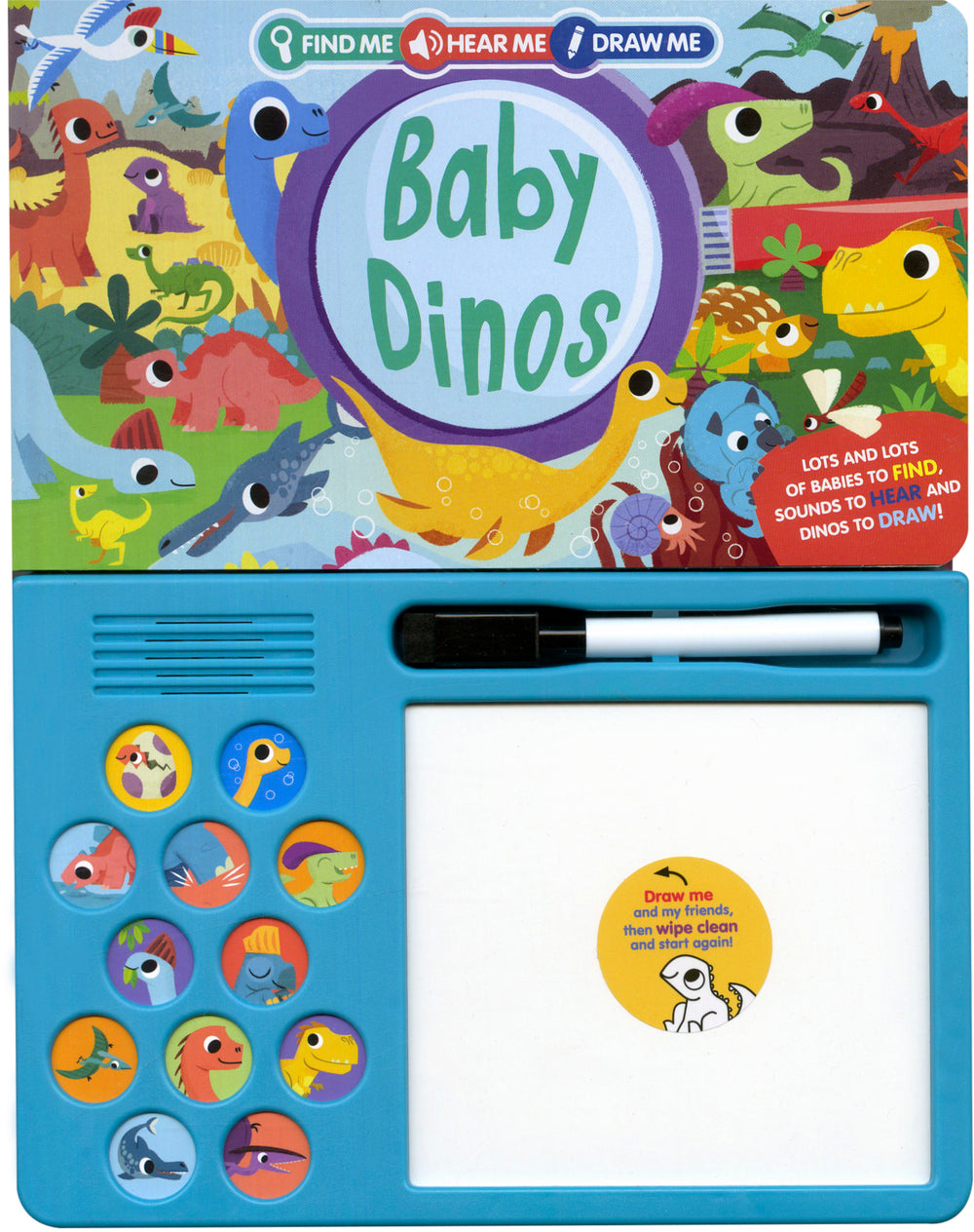 Baby Dinos: Find Me, Hear Me, Draw Me