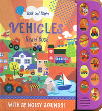 Look and Listen Vehicles Sound Book