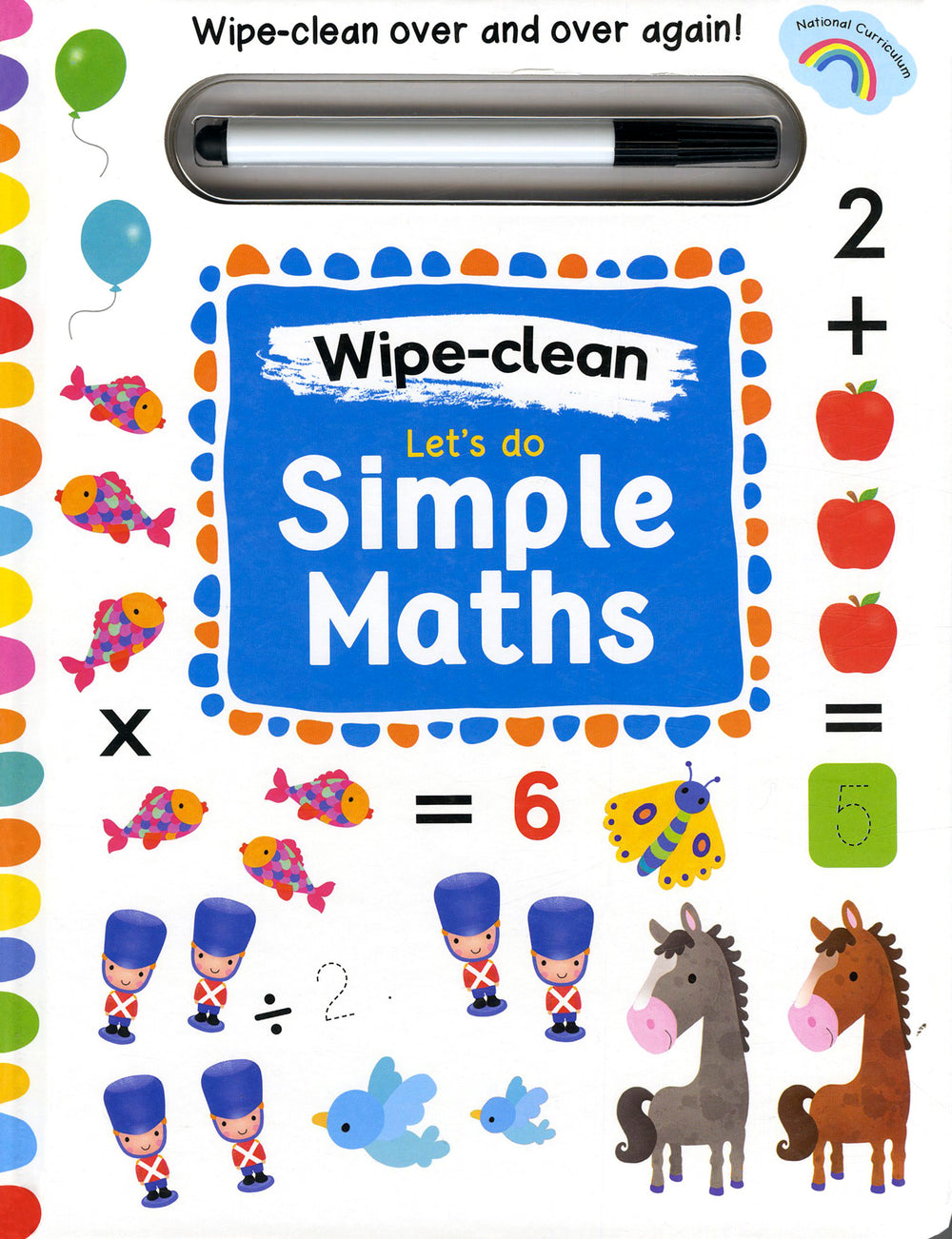 Let`s Do Simple Maths Wipe-clean