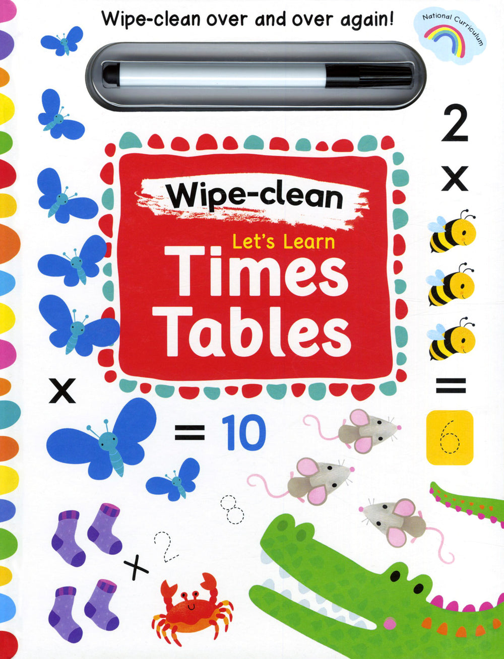 Let`s Learn Times Tables Wipe-clean