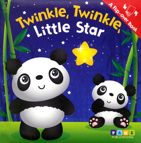Twinkle Twinkle Little Star / Itsy Bitsy Sider Flip Over Book