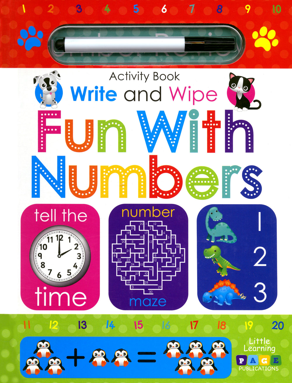 Write and Wipe Fun with Numbers