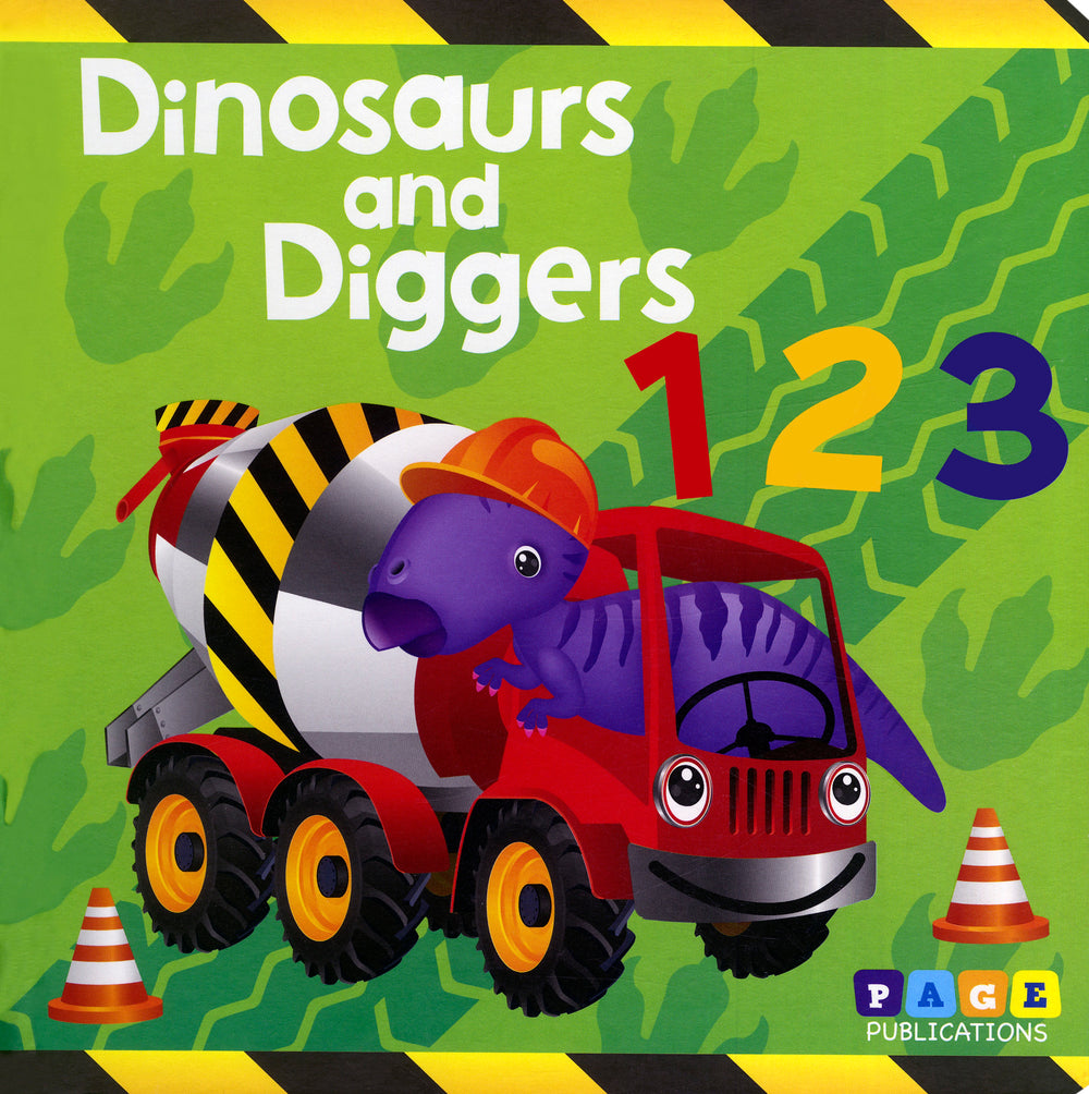 Dinosaurs and Diggers 1 2 3
