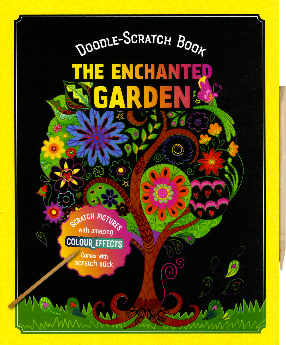 Doodle Scratch Book The Enchanted Garden
