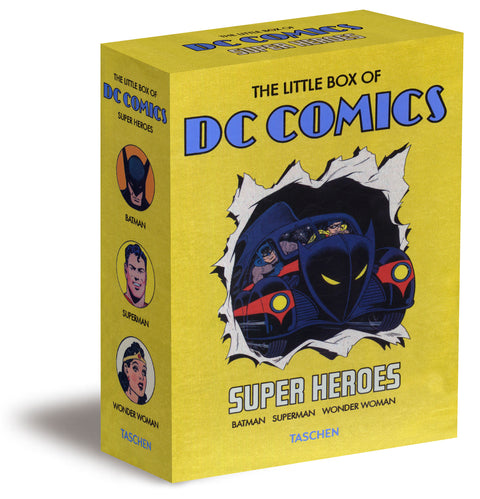 The Little Box of DC Comics Super Heroes {Pack of3T}