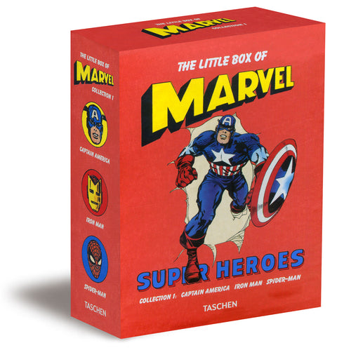 The Little Box of Marvel Super Heroes {Pack of 3T} (Red)