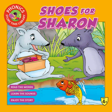 Story Time Library Phonics Shoes for Sharon