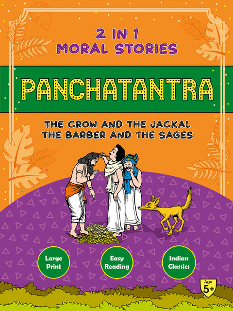 Panchatantra Crow & Jackal/Barber & Sages (2 in 1)