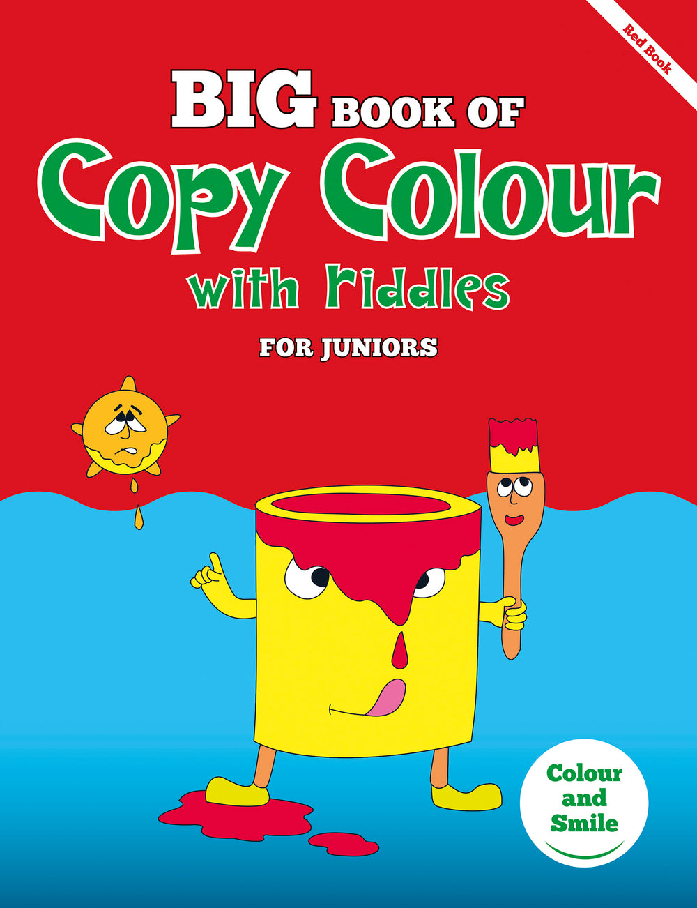 Big Book of Copy Colour with Riddles for Juniors (Red)