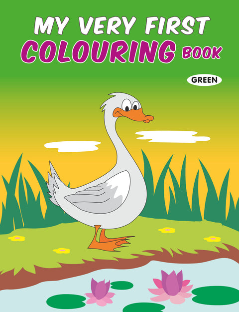 My Very First Colouring Book (Green)