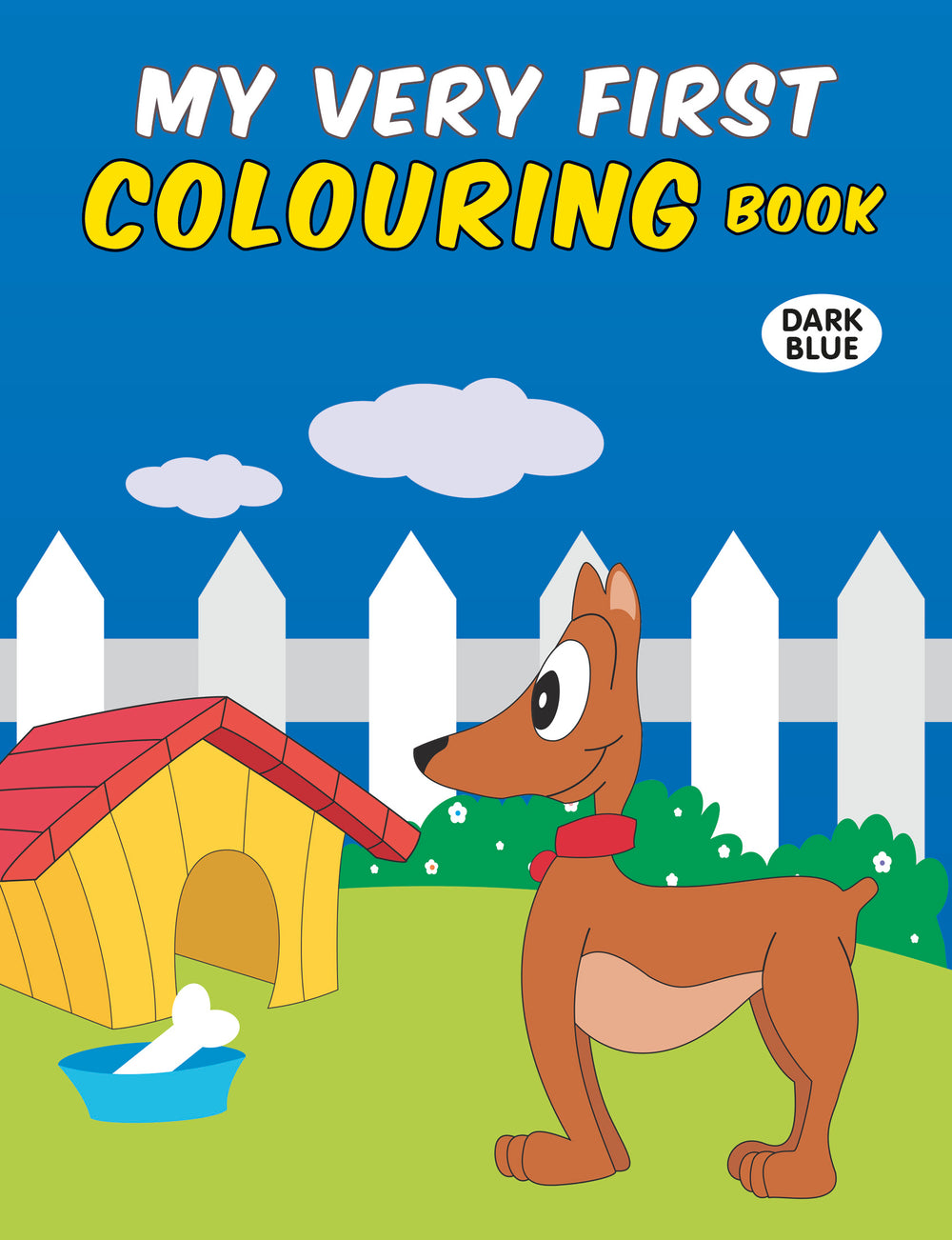 My Very First Colouring Book (Dark Blue)