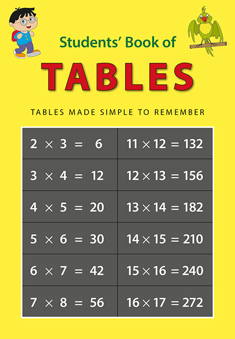 Students Book of Tables