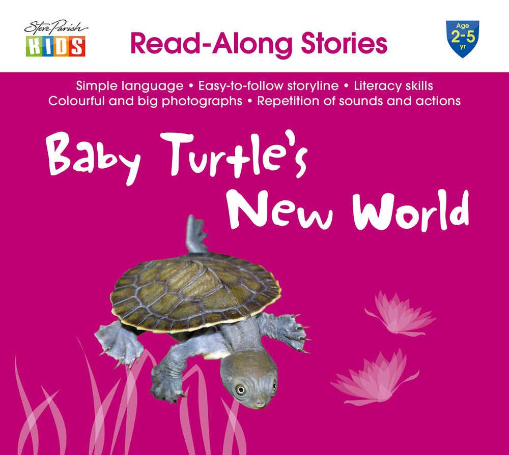 Read Along Stories Baby Turtle`s New World