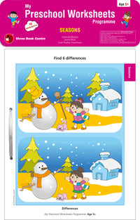 My Preschool Worksheets Programme Seasons
