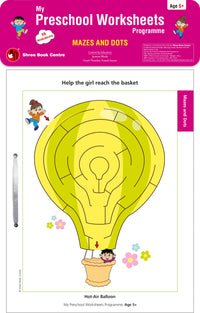 My Preschool Worksheets Programme Mazes and Dots