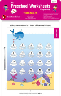 My Preschool Worksheets Programme Times Tables