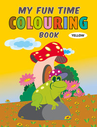 My Fun Time Colouring Book (Yellow)