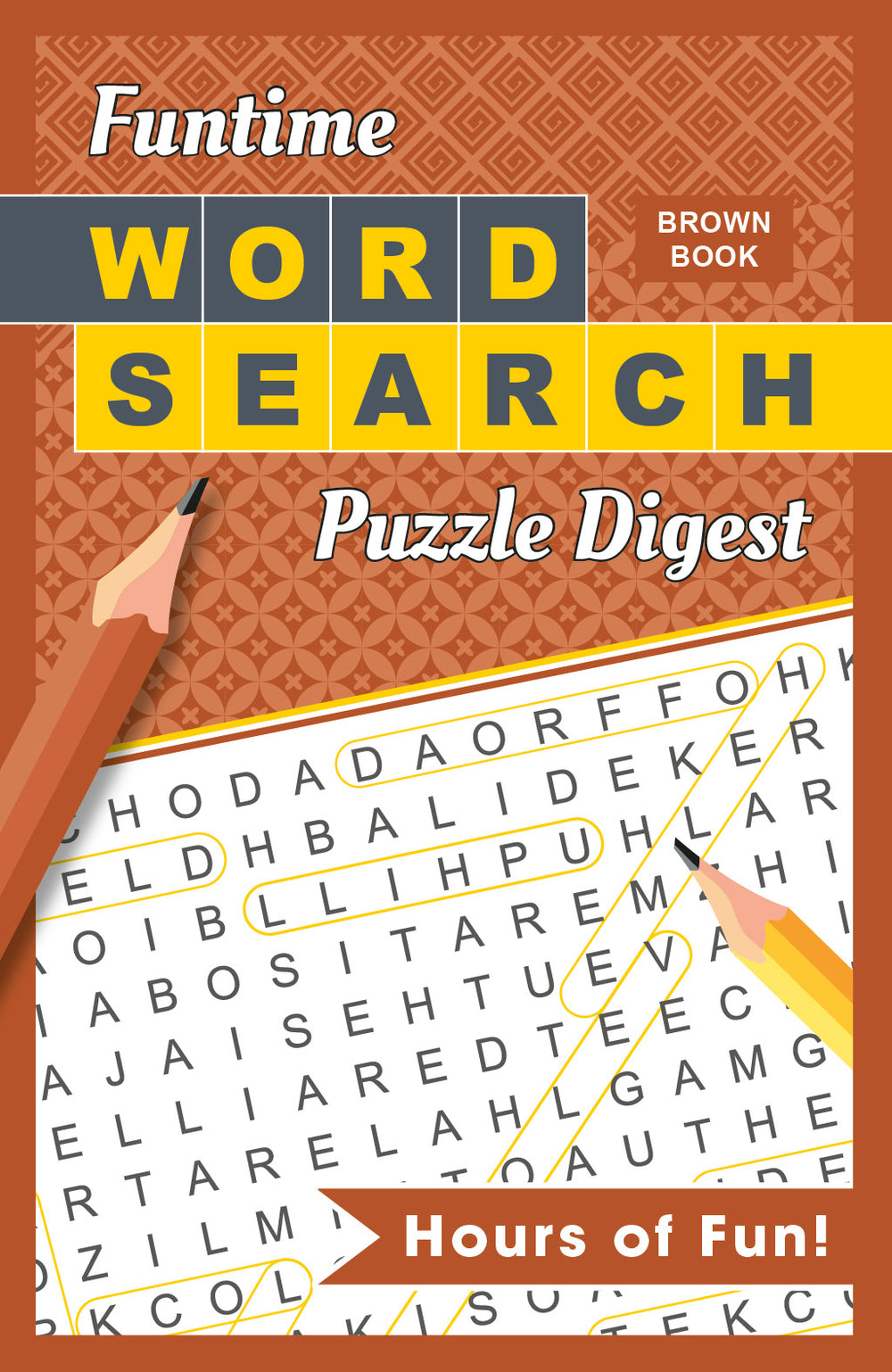 Funtime Word Search Puzzle Digest (Brown)