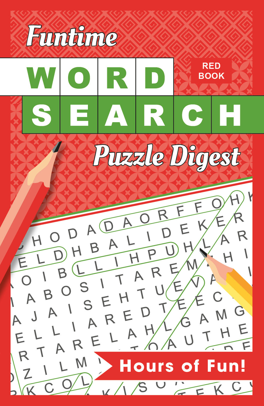 Funtime Word Search Puzzle Digest (Red)