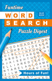 Funtime Word Search Puzzle Digest (Blue)