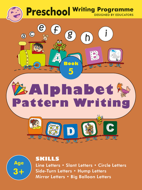 Preschool Writing Alphabet Pattern Writing