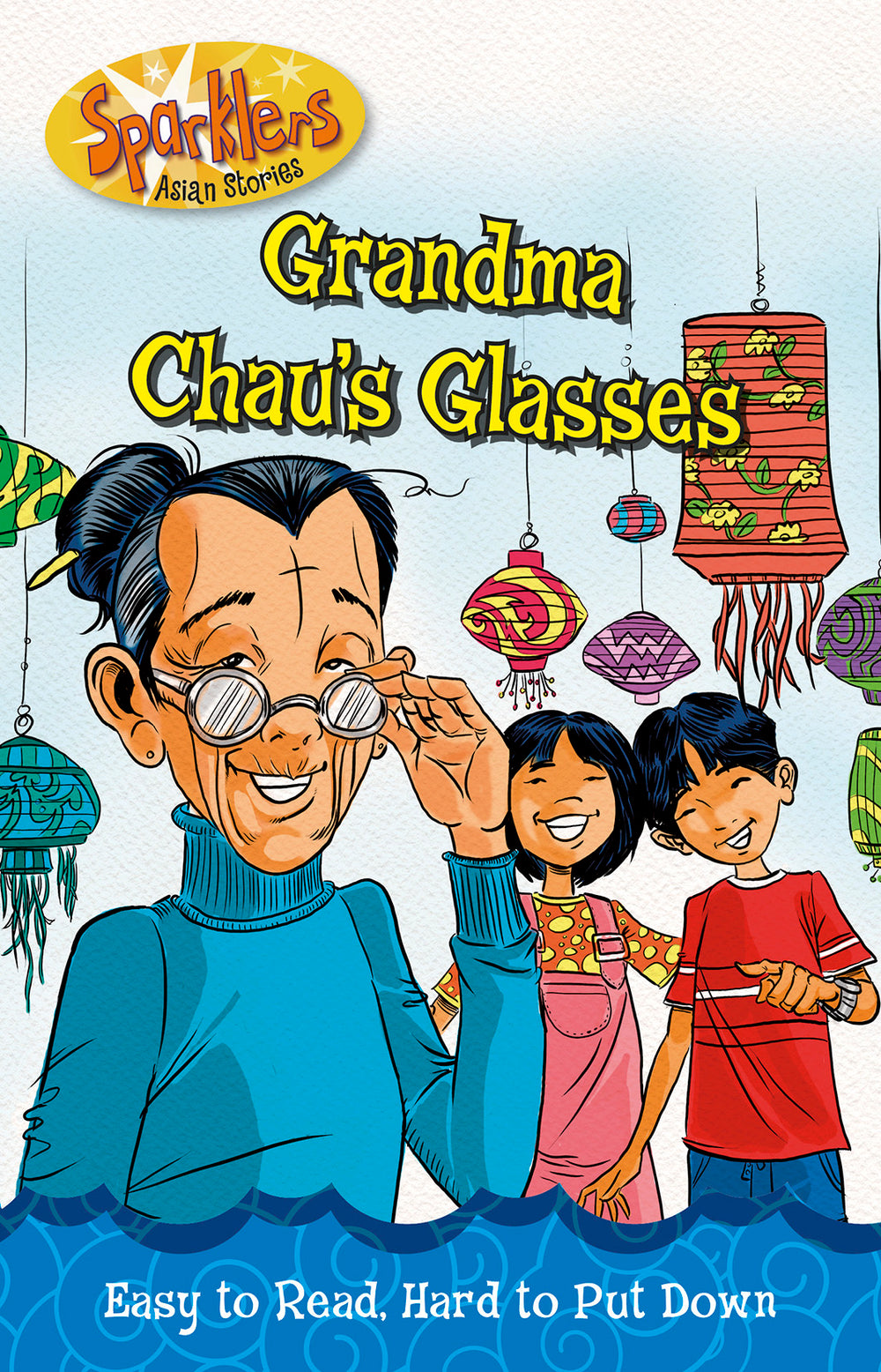 Sparklers Asian Grandma Chaus Glasses