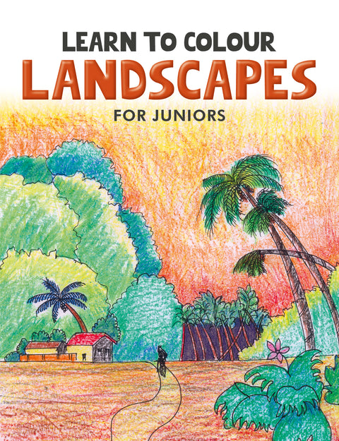 Learn to Colour Landscape for Juniors (Brown)