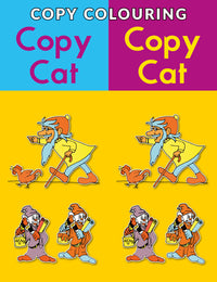 Copy Colouring Copy Cat (Yellow)
