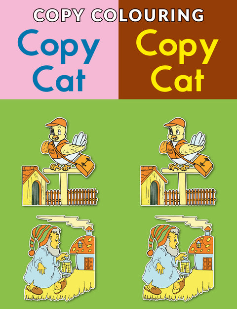 Copy Colouring Copy Cat (Green)