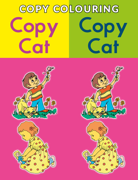Copy Colouring Copy Cat (Pink)