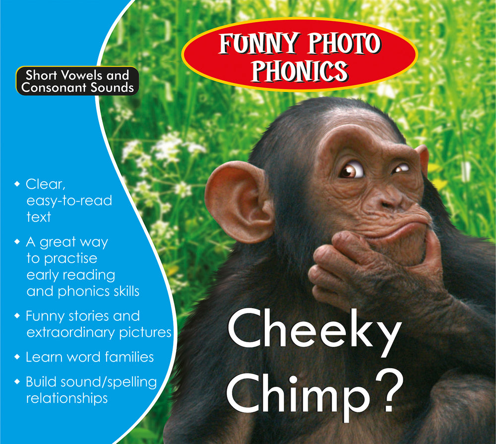 Funny Photo Phonics Cheeky Chimp?