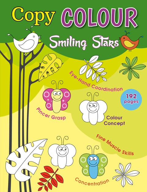 Copy Colour Smiling Stars