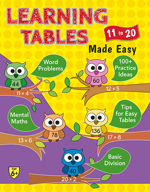 Learning Tables Made Easy 11 to 20